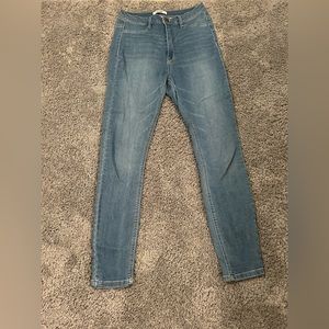 High Waisted Skinny Blue Jeans Women Size 6